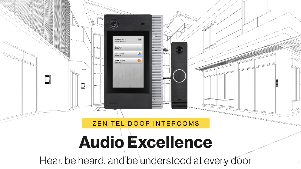 "Great audio becomes even GREATER". Zenitel achieves another milestone in audio excellence with two new product innovations.