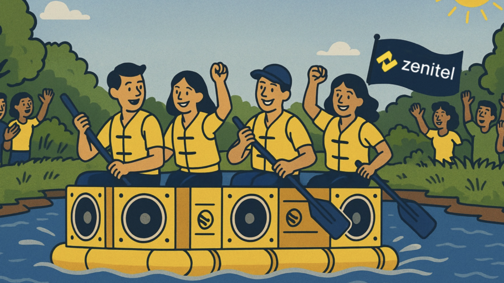 Zenitel to Make Waves & Make a Difference at the Lewes to Newhaven Raft Race